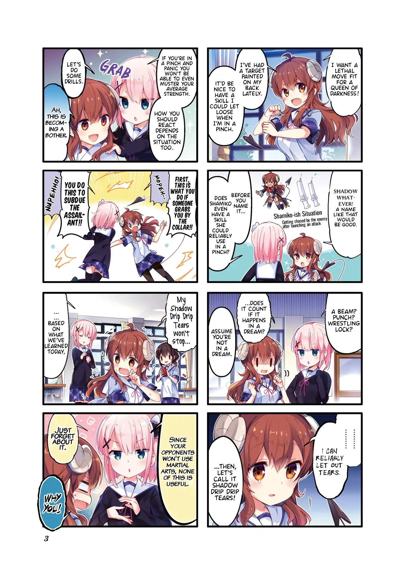 Machikado Mazoku chapter 39.9 page 4