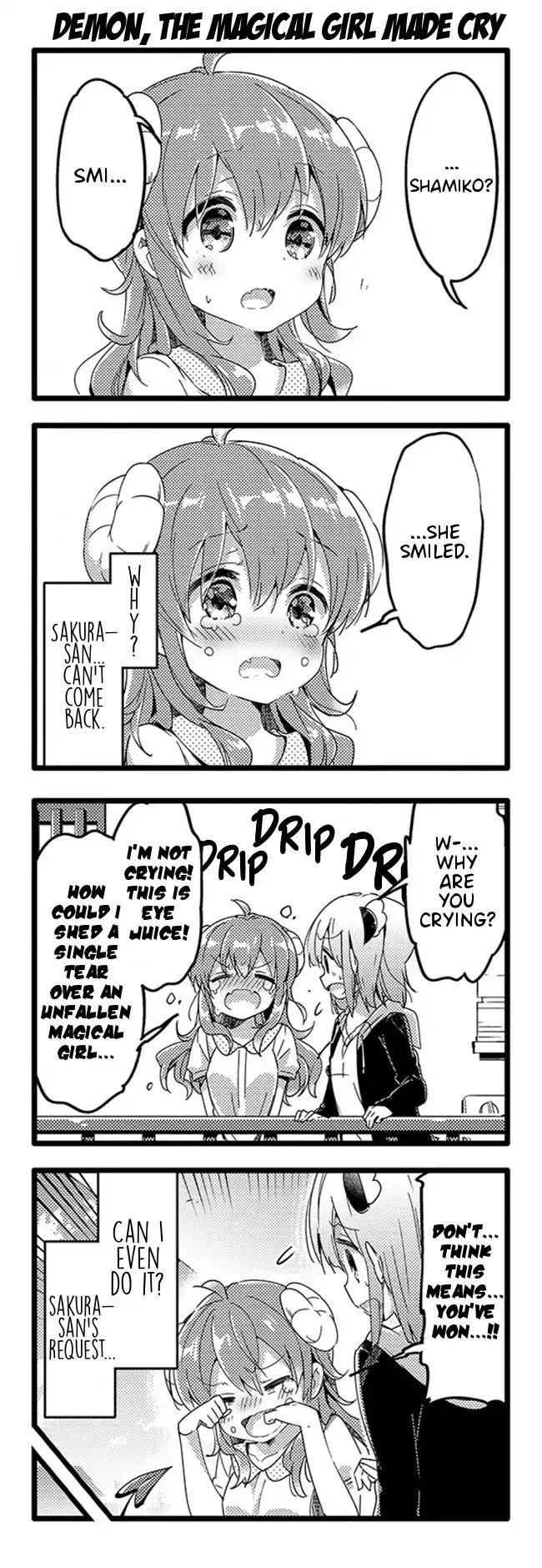 Machikado Mazoku chapter 39 page 14