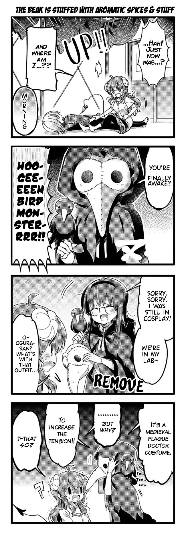 Machikado Mazoku chapter 39 page 2