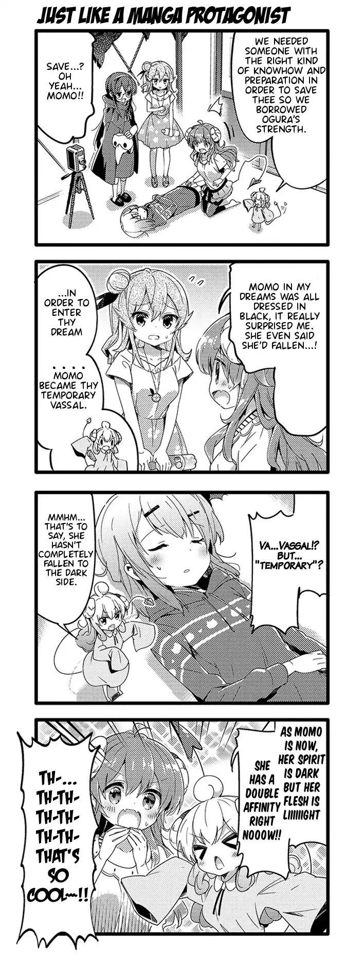 Machikado Mazoku chapter 39 page 3