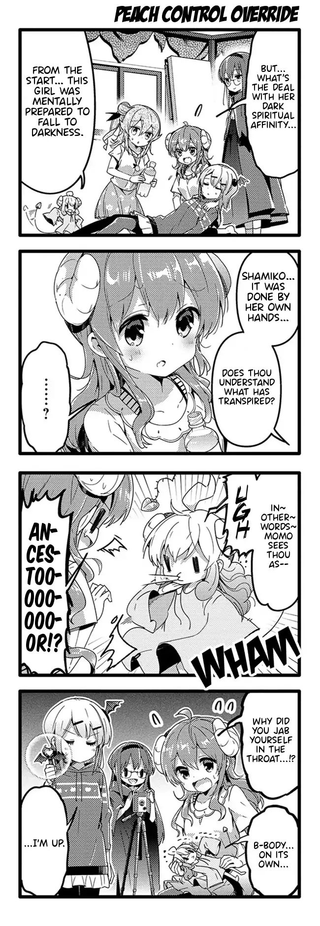 Machikado Mazoku chapter 39 page 4