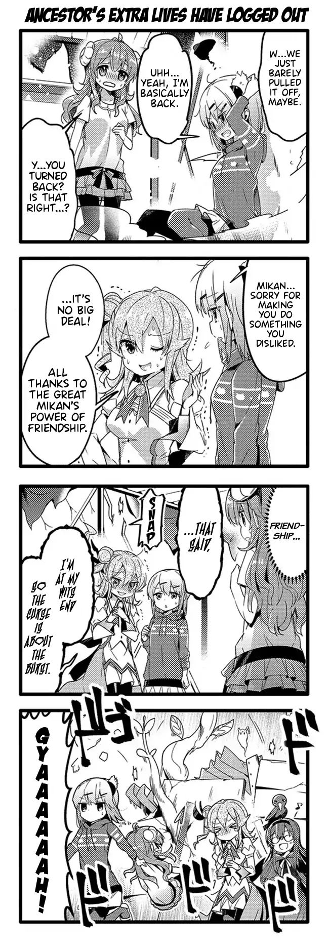 Machikado Mazoku chapter 39 page 8