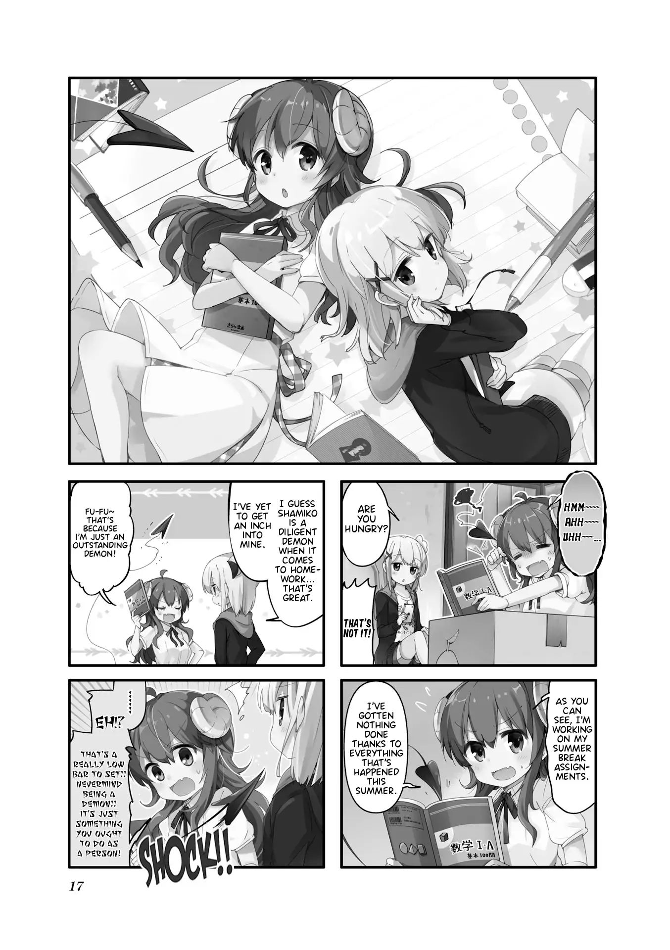 Machikado Mazoku chapter 41 page 1