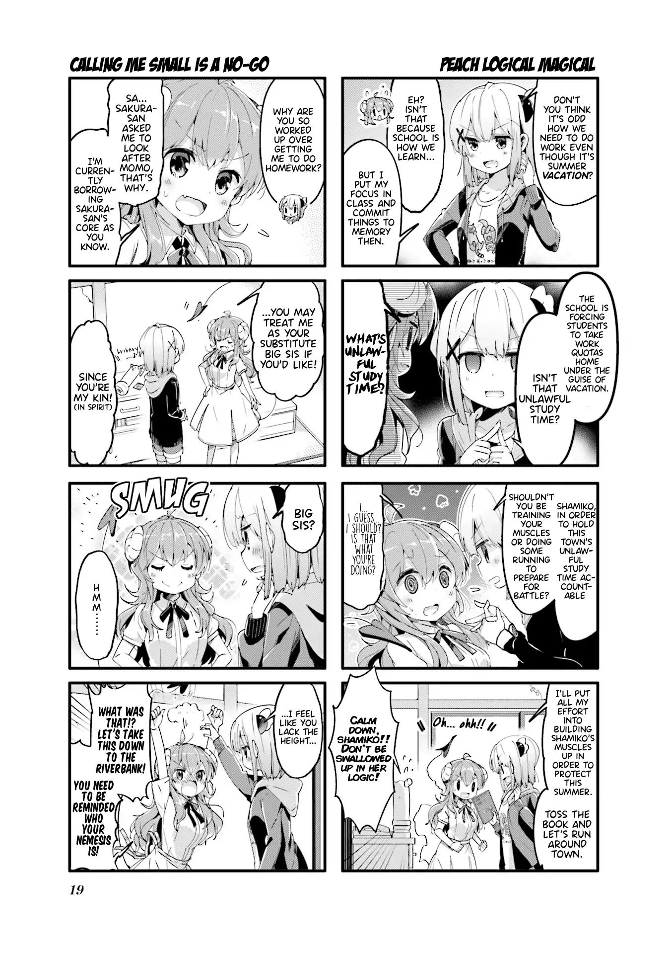 Machikado Mazoku chapter 41 page 3