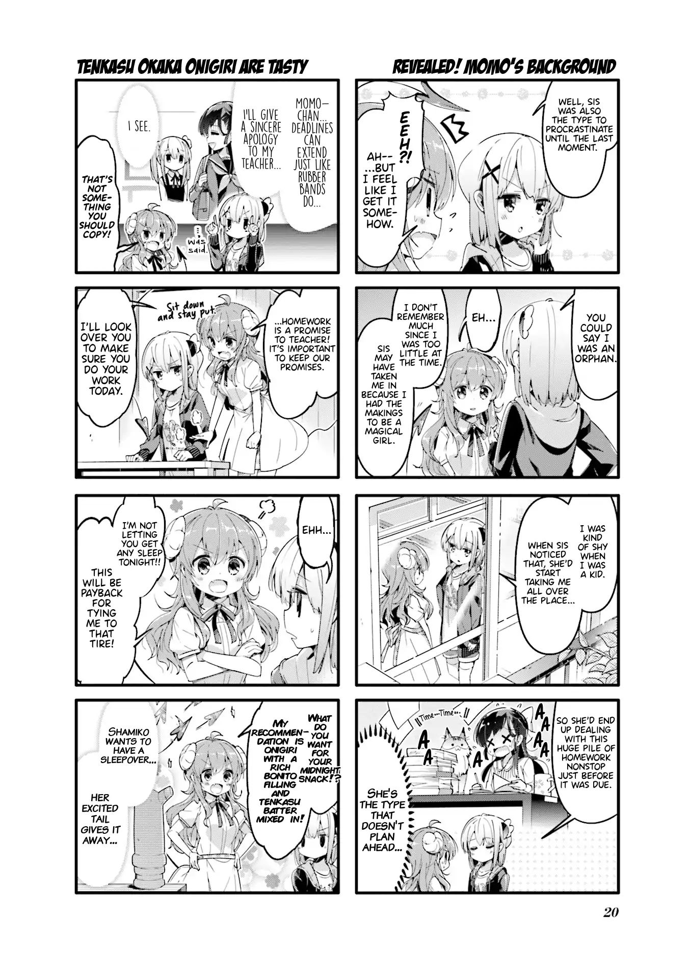 Machikado Mazoku chapter 41 page 4