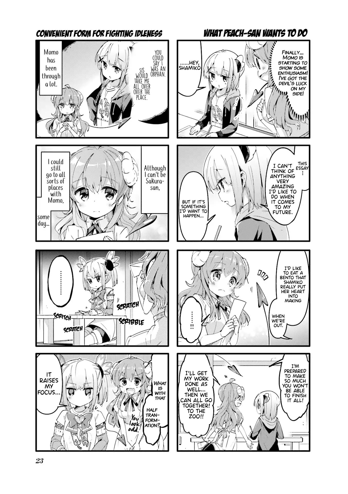 Machikado Mazoku chapter 41 page 7