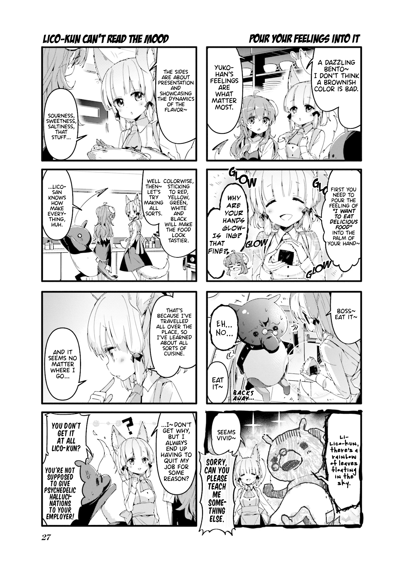 Machikado Mazoku chapter 42 page 3