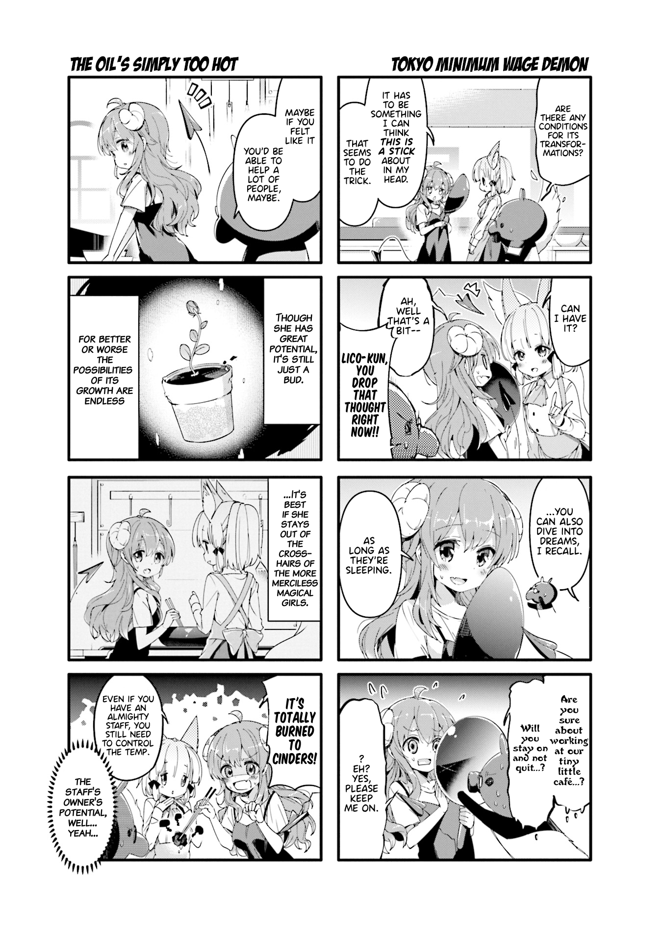 Machikado Mazoku chapter 42 page 7