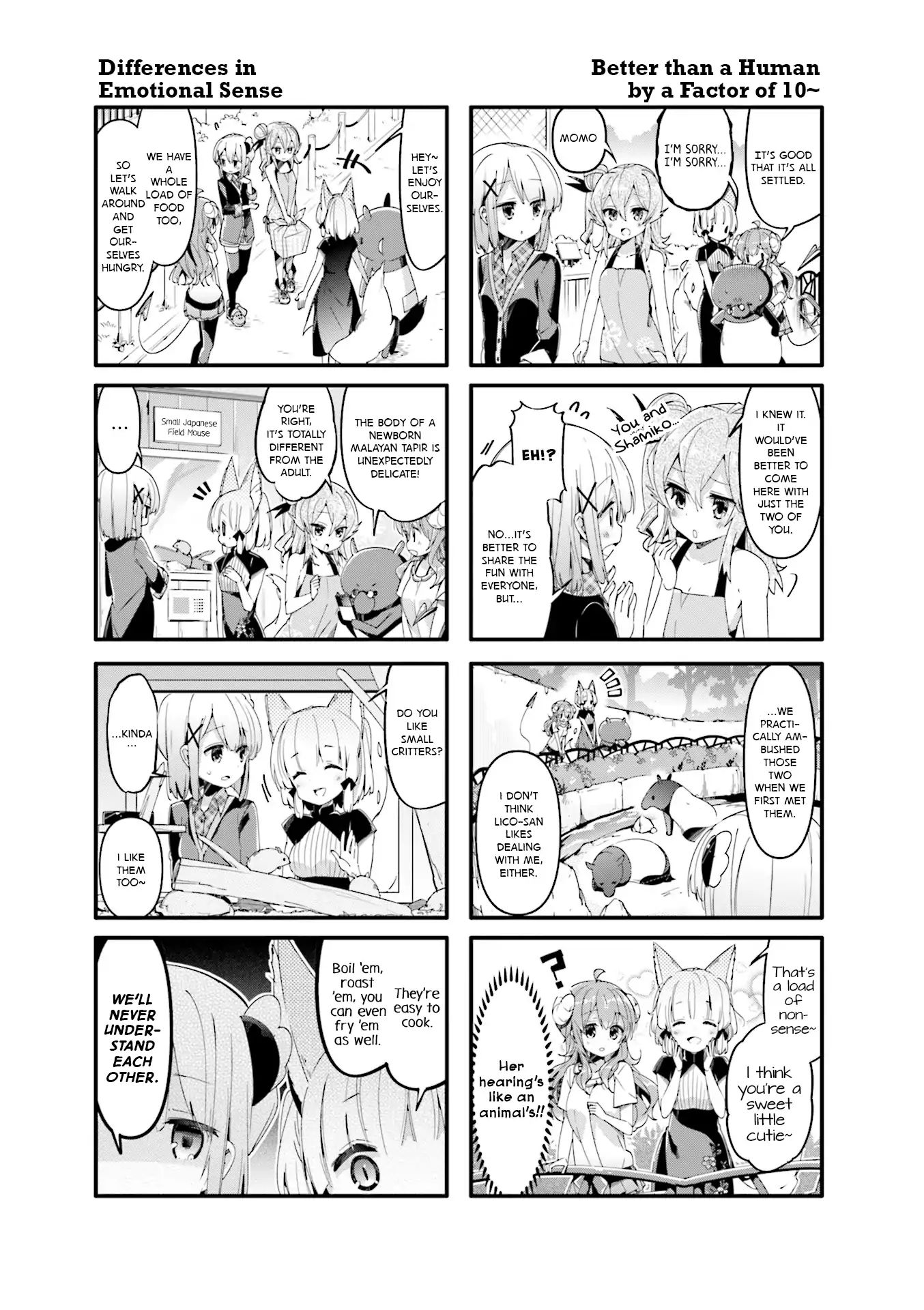 Machikado Mazoku chapter 43 page 3