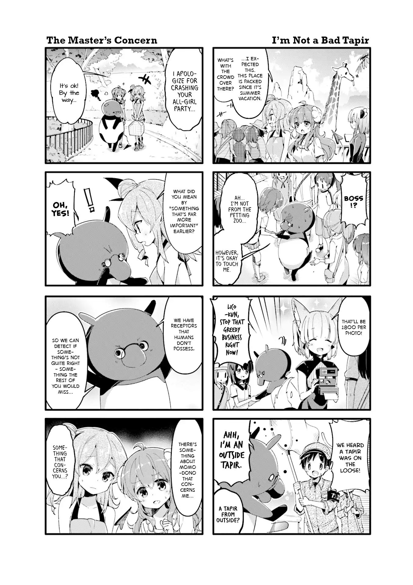 Machikado Mazoku chapter 43 page 4