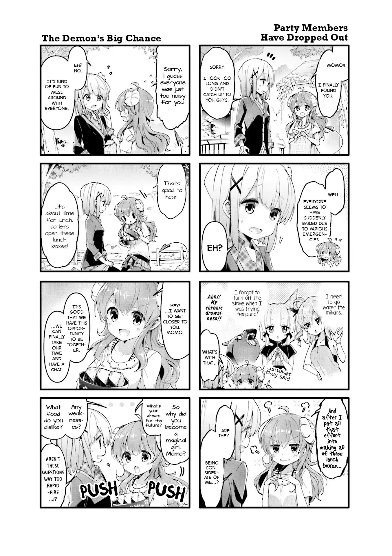 Machikado Mazoku chapter 43 page 5