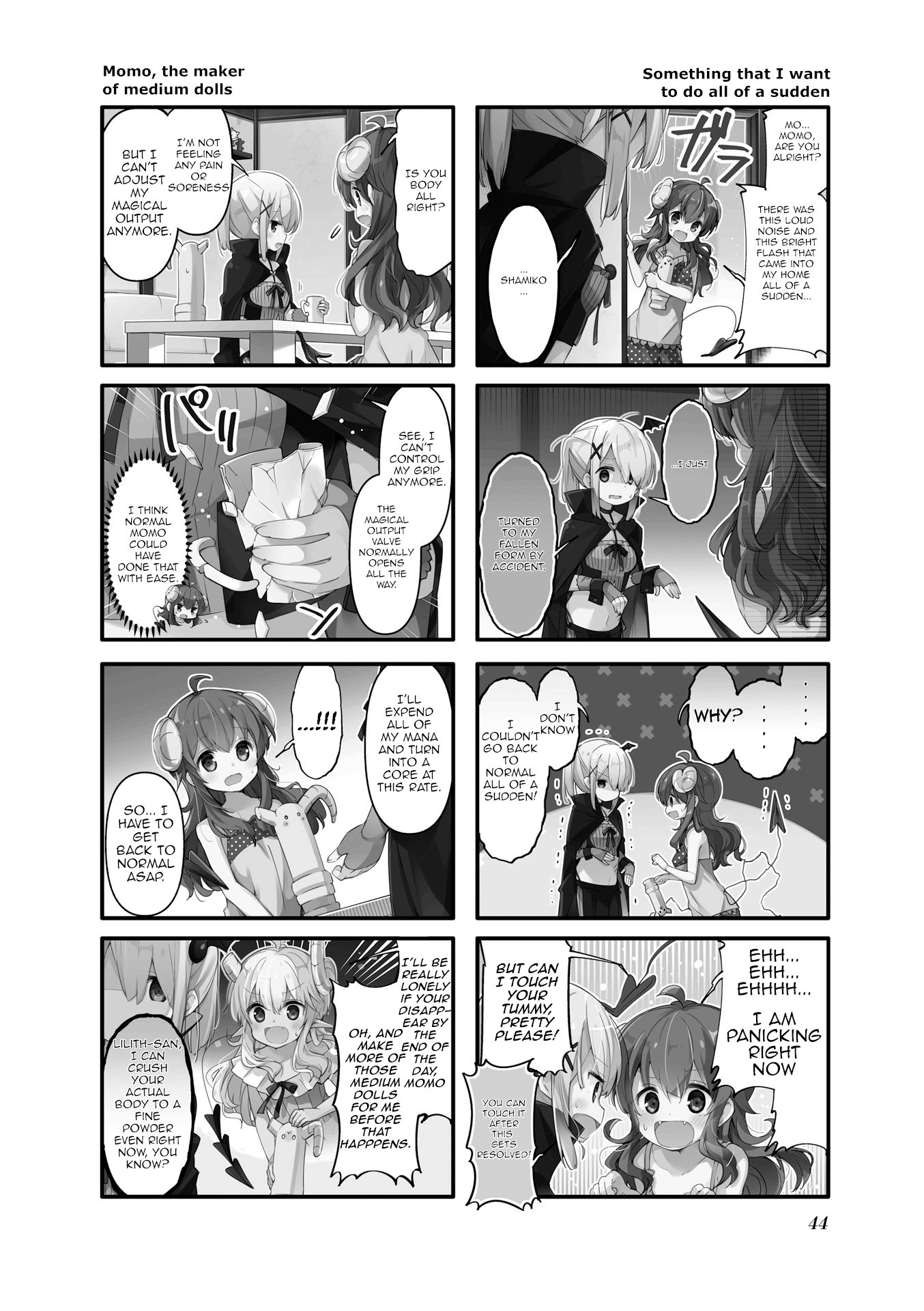 Machikado Mazoku chapter 44 page 2