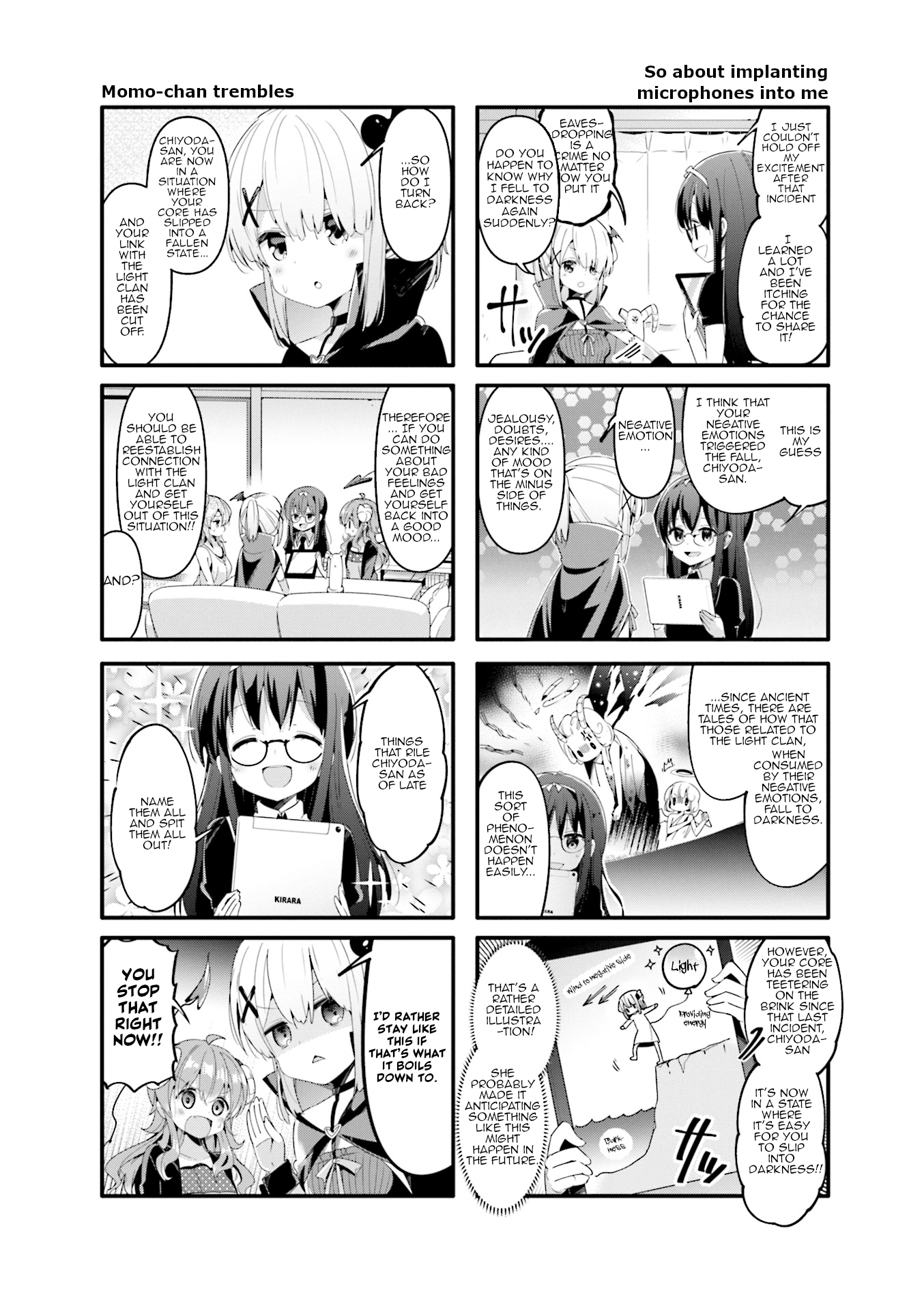 Machikado Mazoku chapter 44 page 6