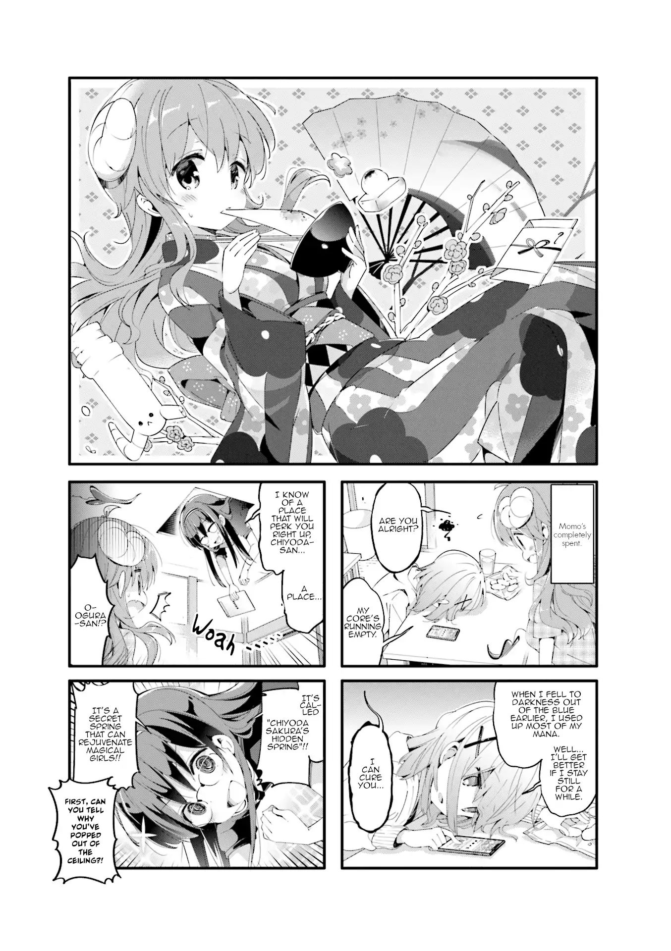 Machikado Mazoku chapter 45 page 1