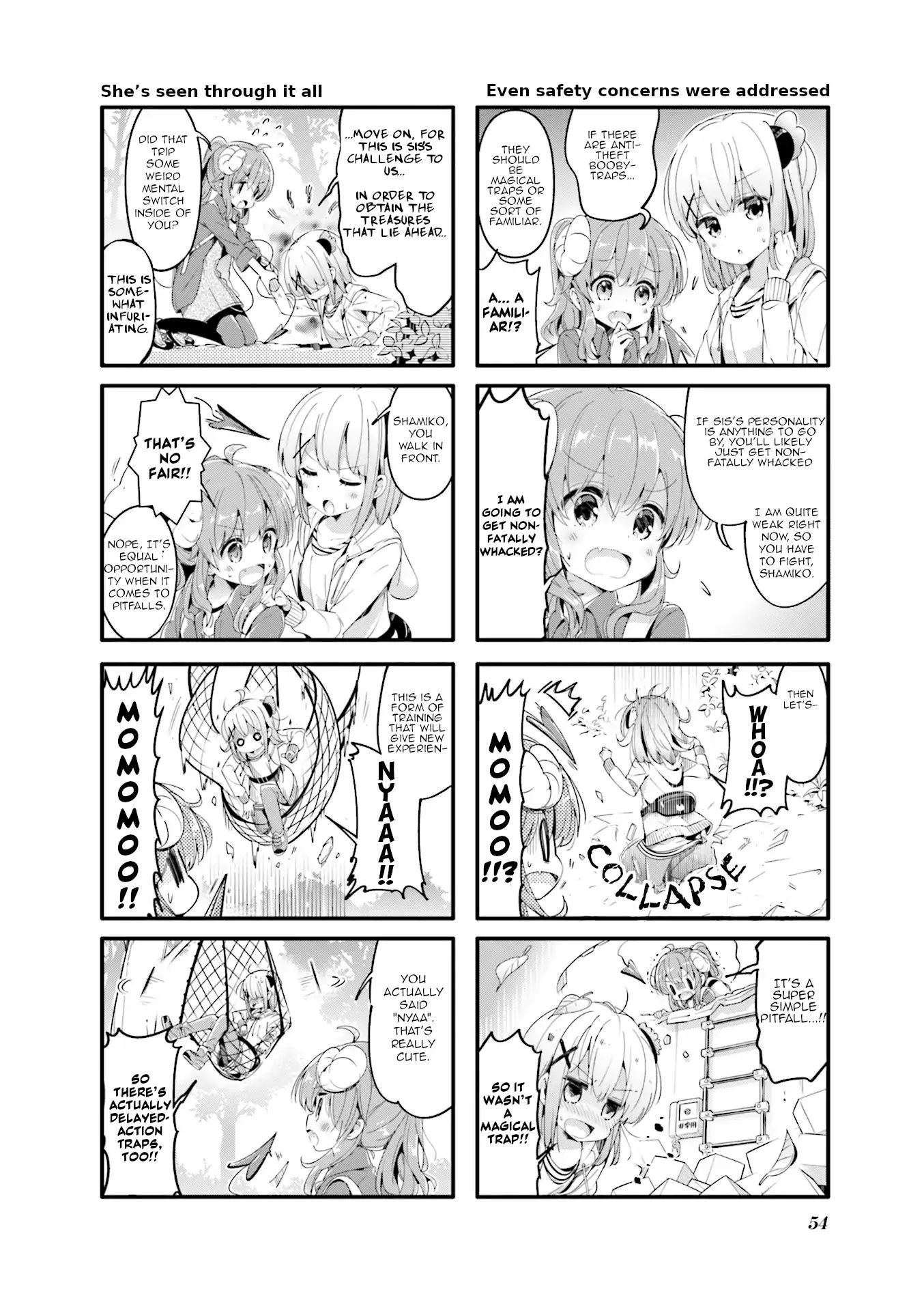Machikado Mazoku chapter 45 page 4