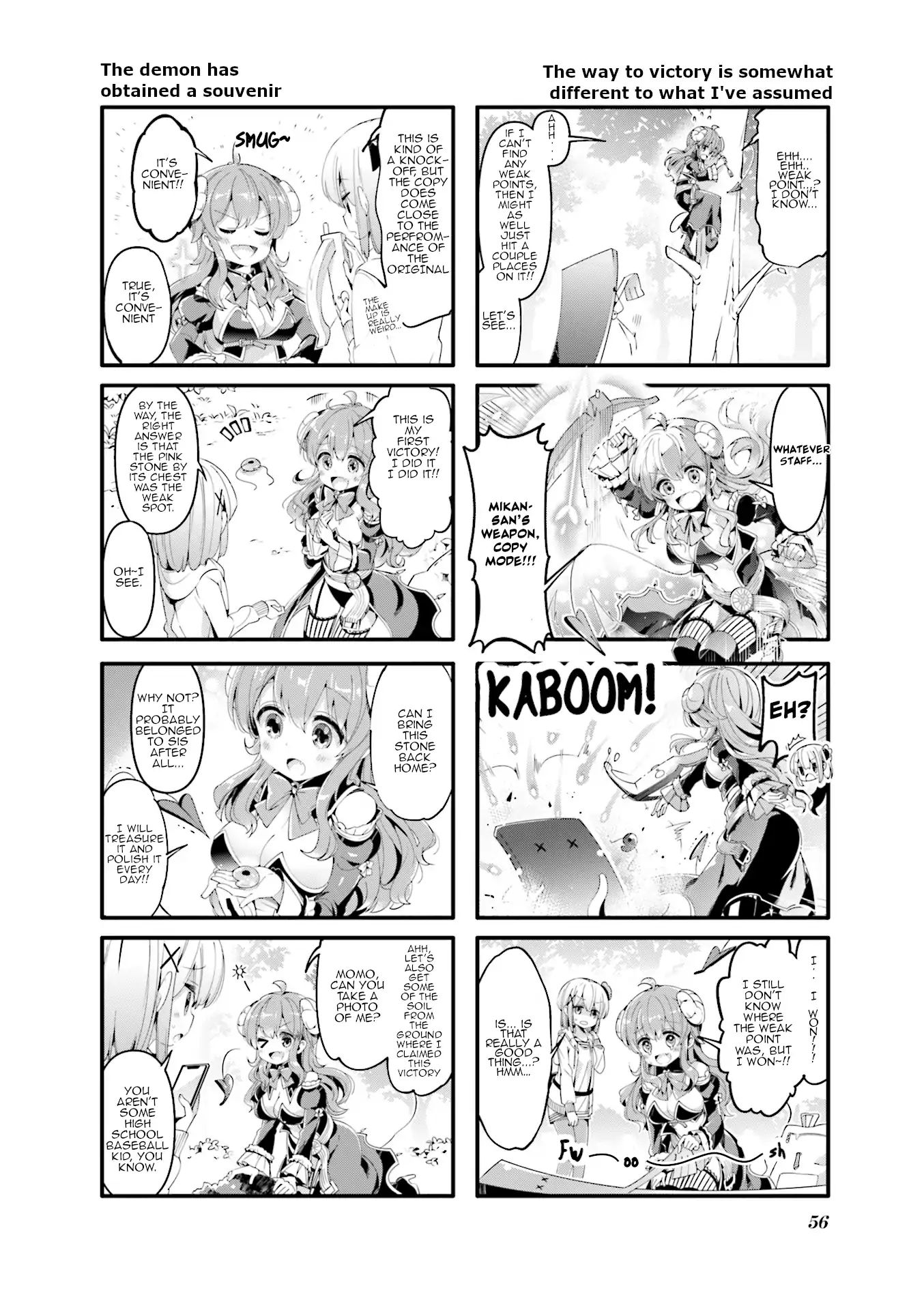 Machikado Mazoku chapter 45 page 6