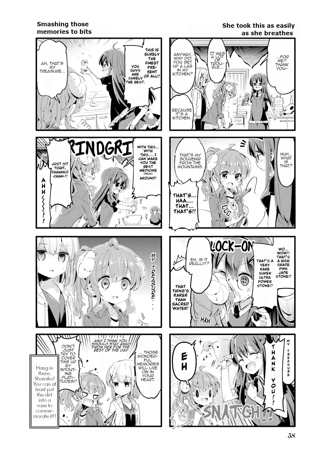 Machikado Mazoku chapter 45 page 8