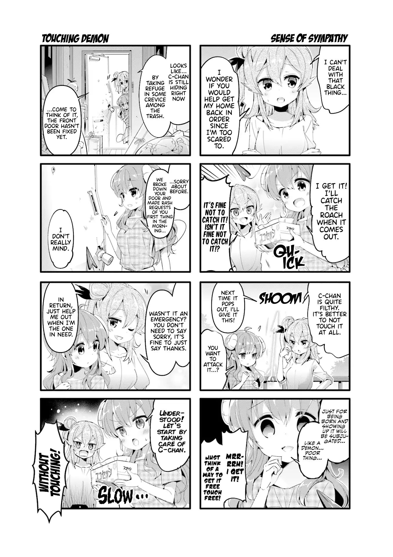 Machikado Mazoku chapter 46 page 3