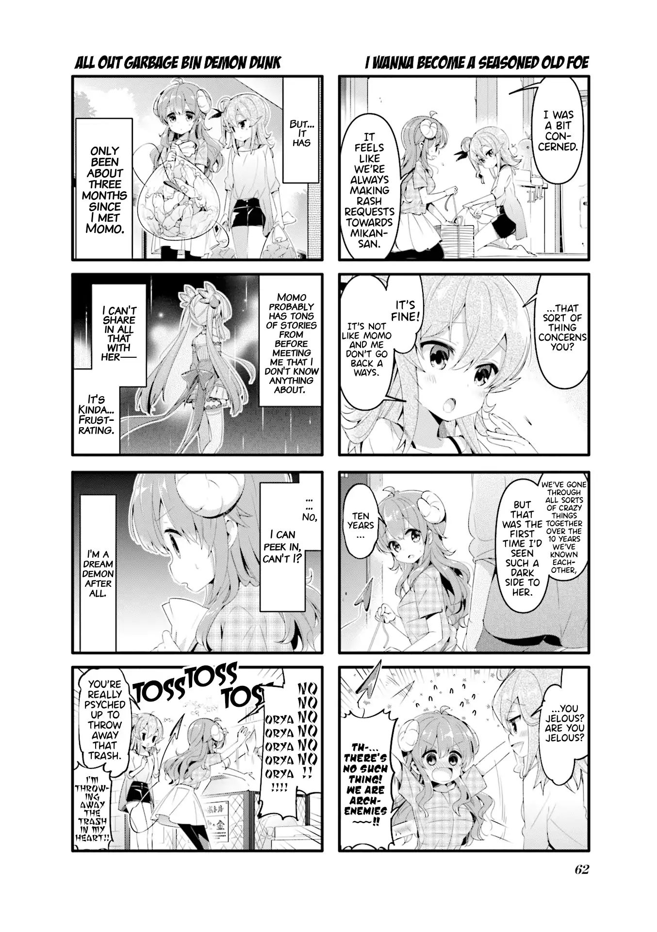 Machikado Mazoku chapter 46 page 4