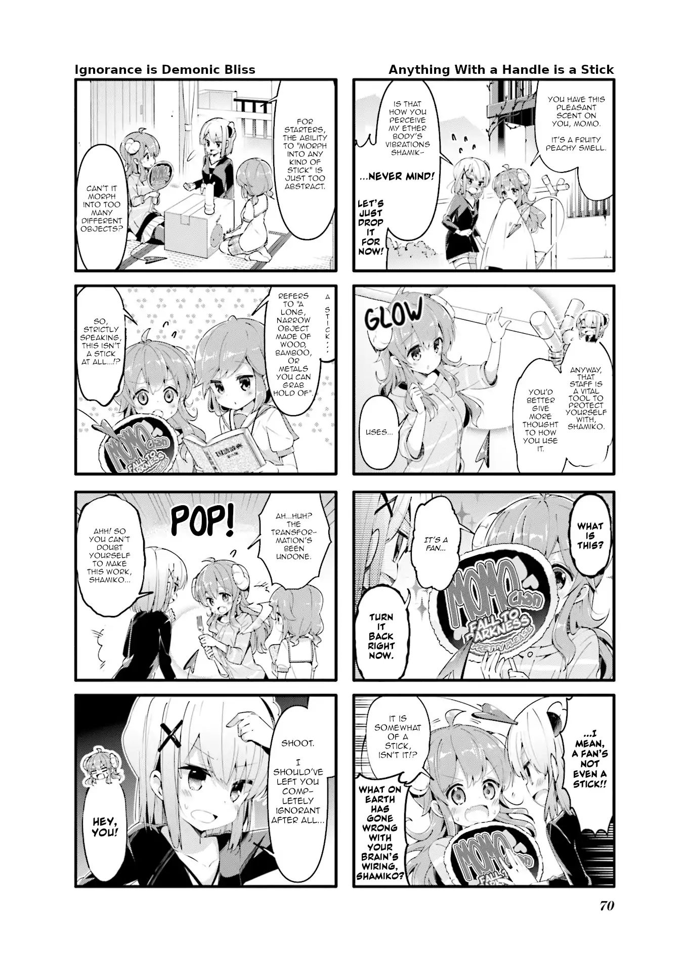 Machikado Mazoku chapter 47 page 2