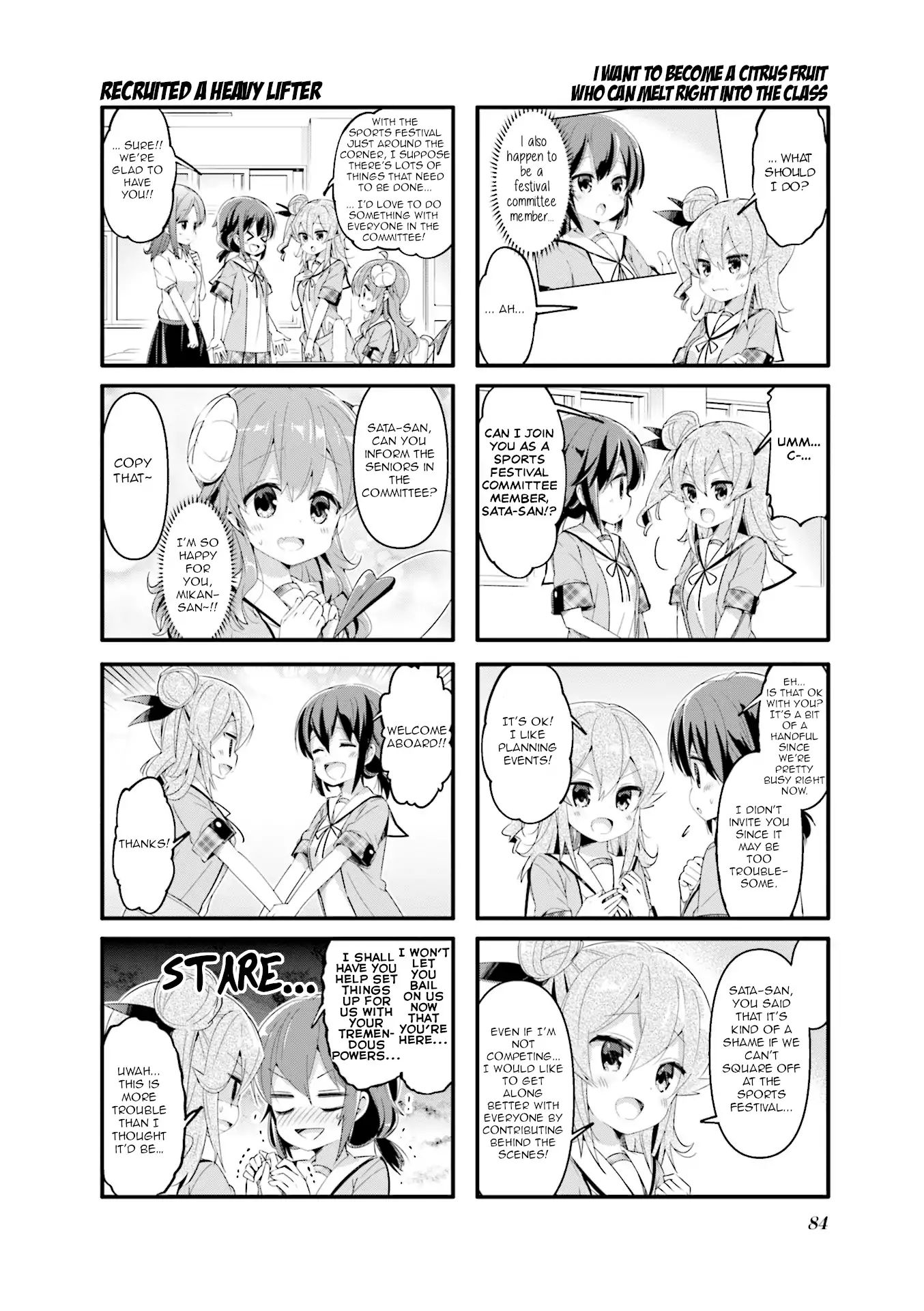 Machikado Mazoku chapter 48 page 6