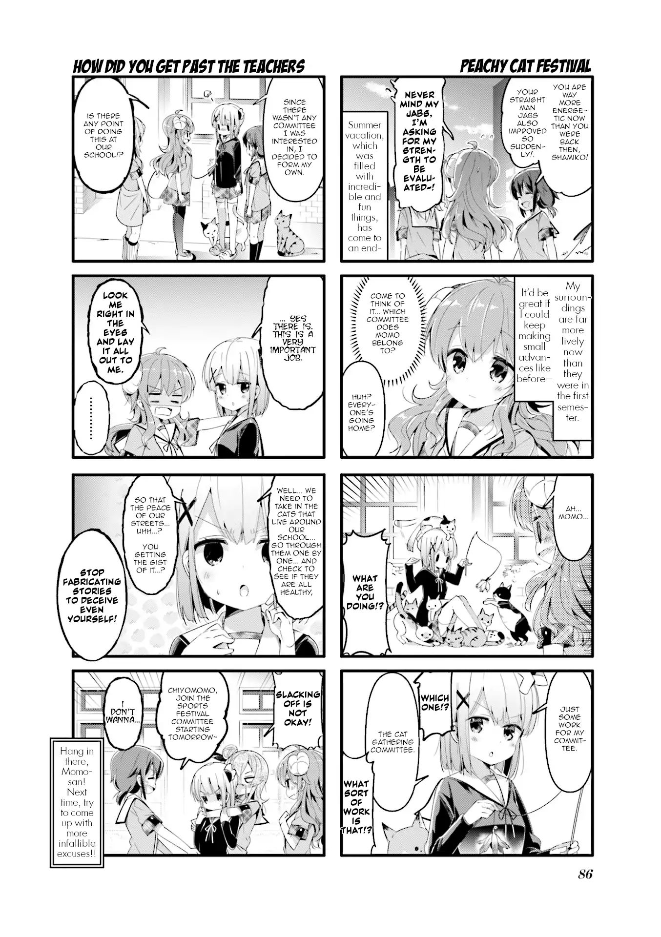 Machikado Mazoku chapter 48 page 8