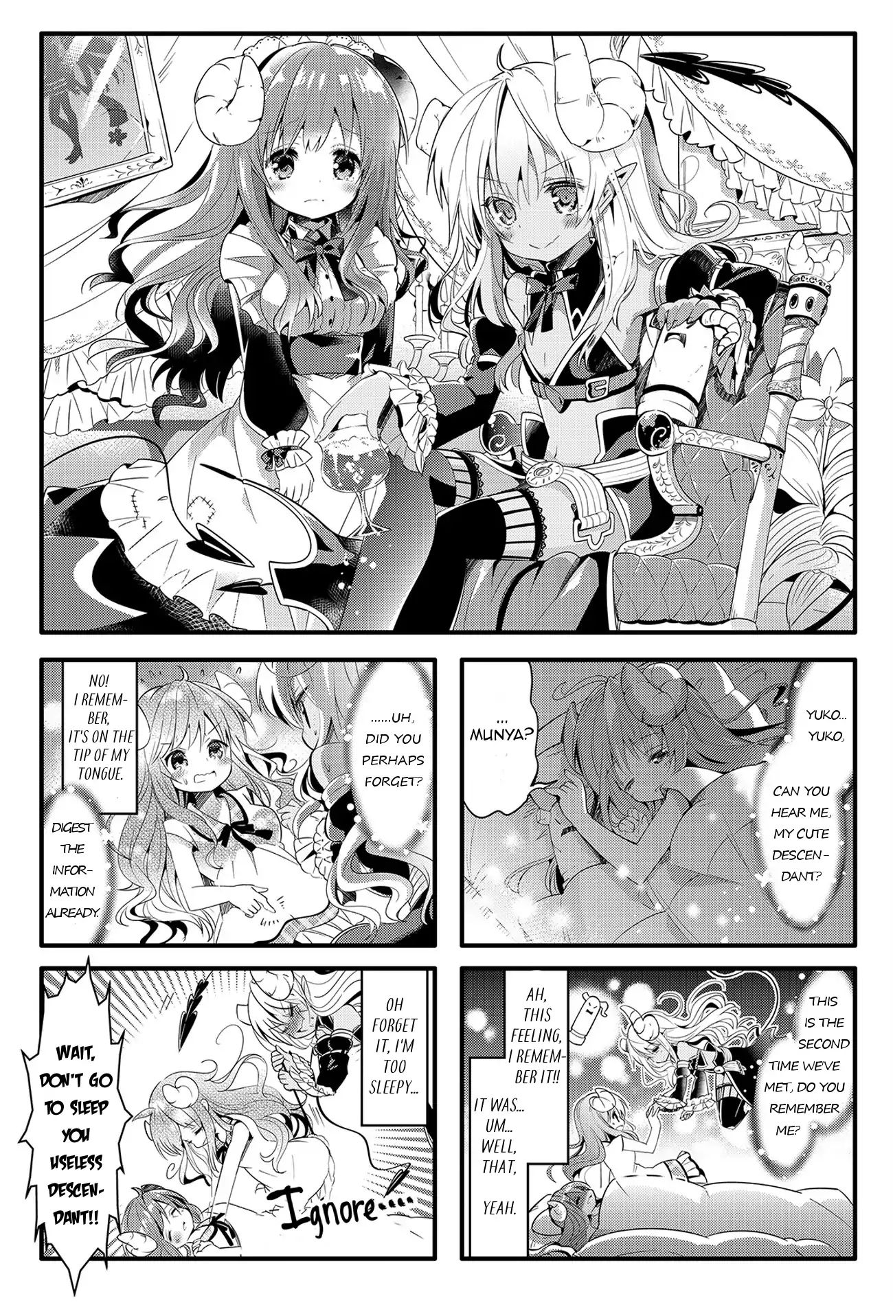 Machikado Mazoku chapter 5 page 1