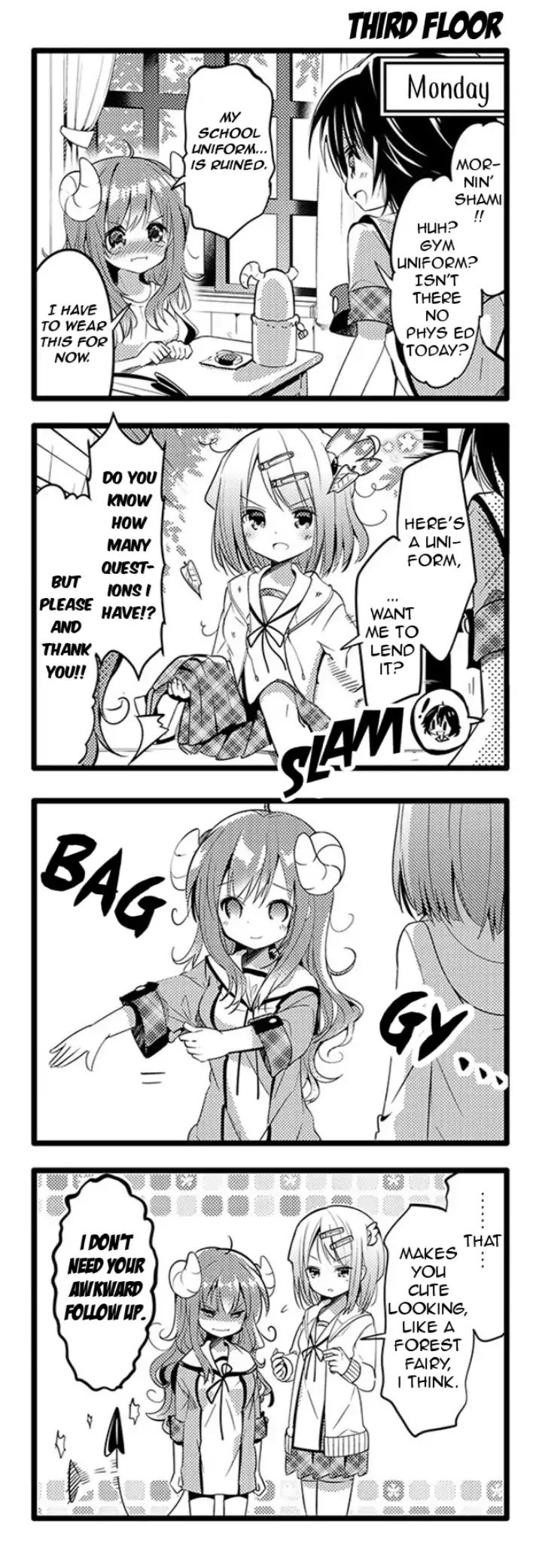 Machikado Mazoku chapter 5 page 14