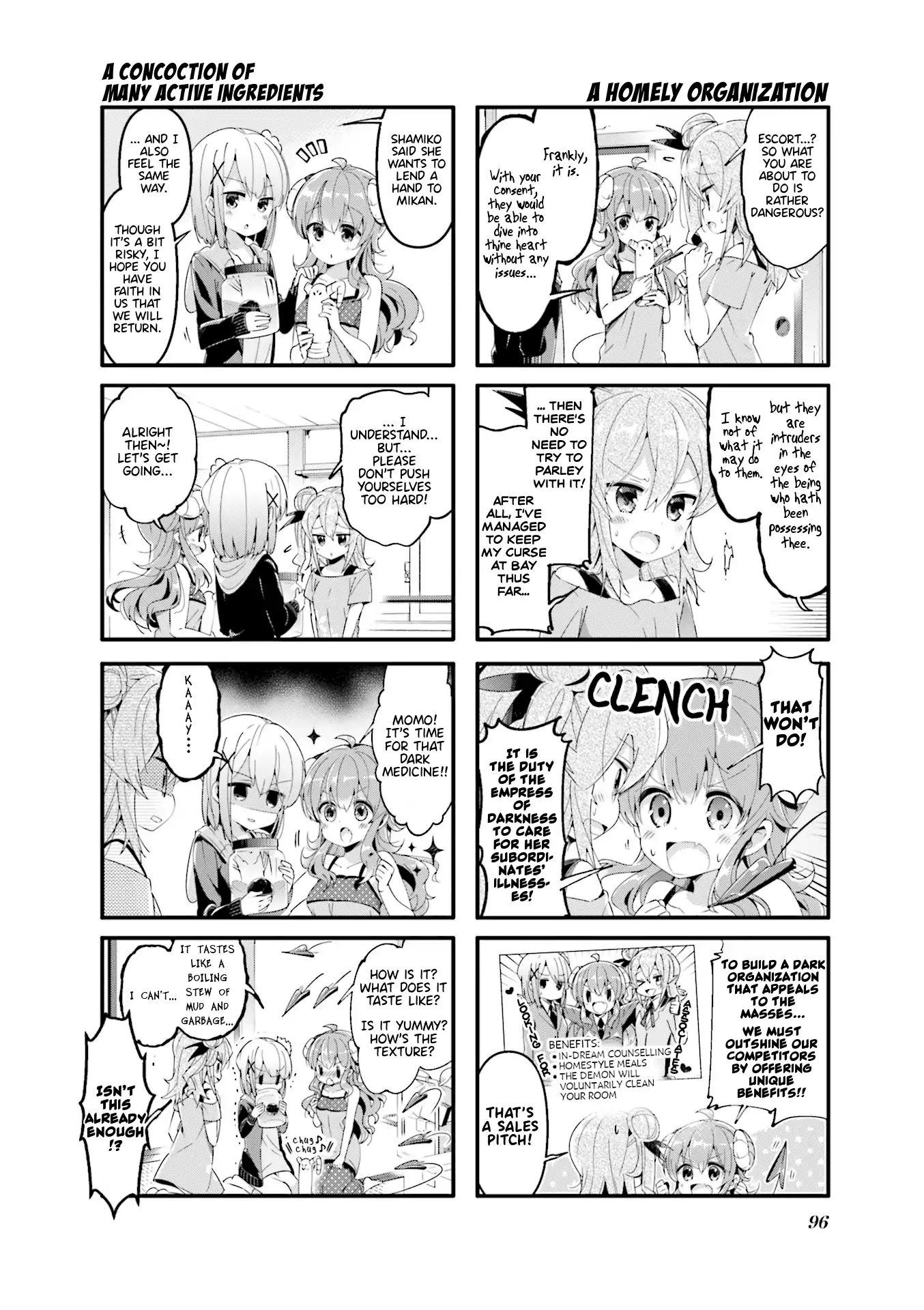 Machikado Mazoku chapter 50 page 2