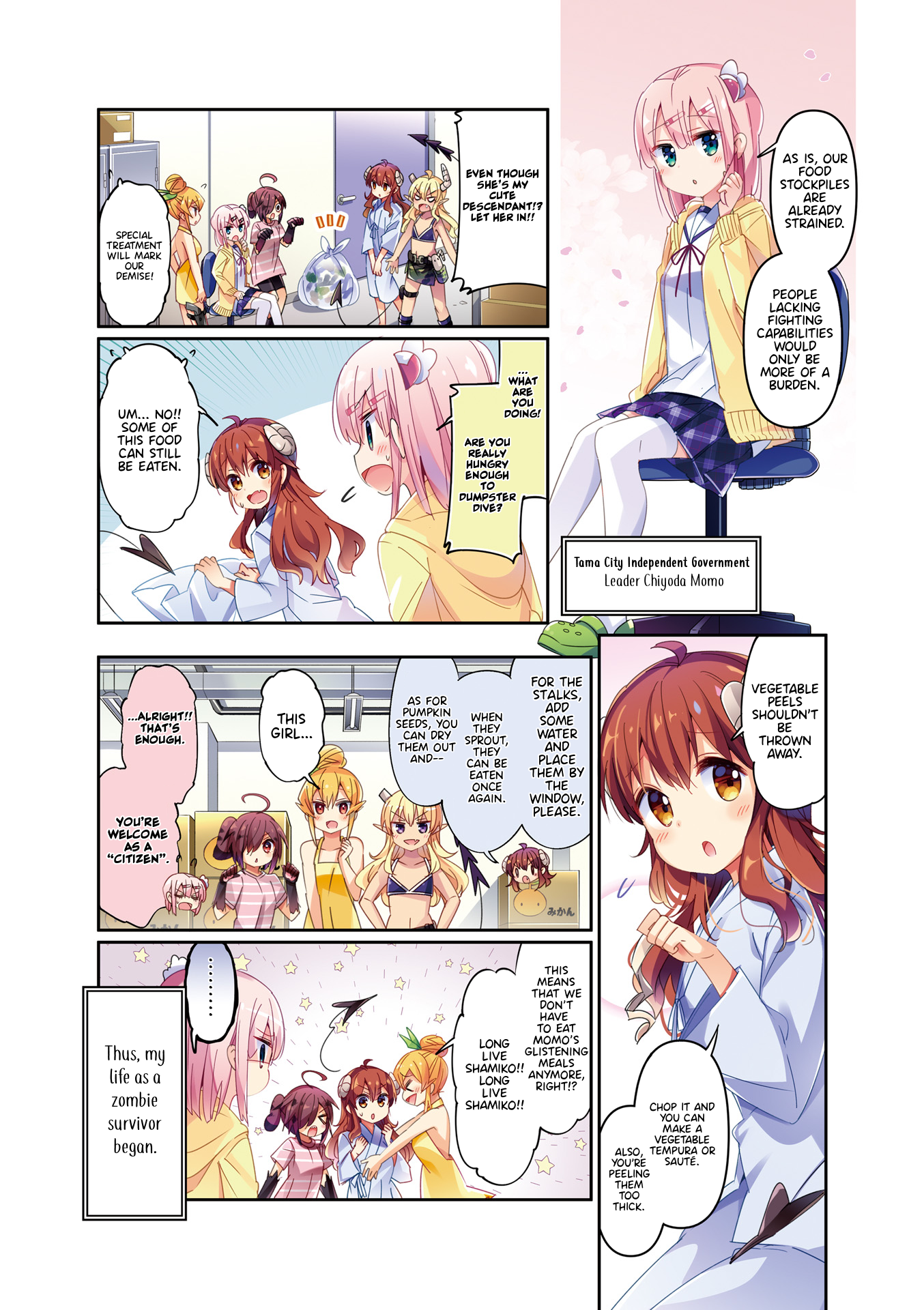 Machikado Mazoku chapter 52.9 page 6