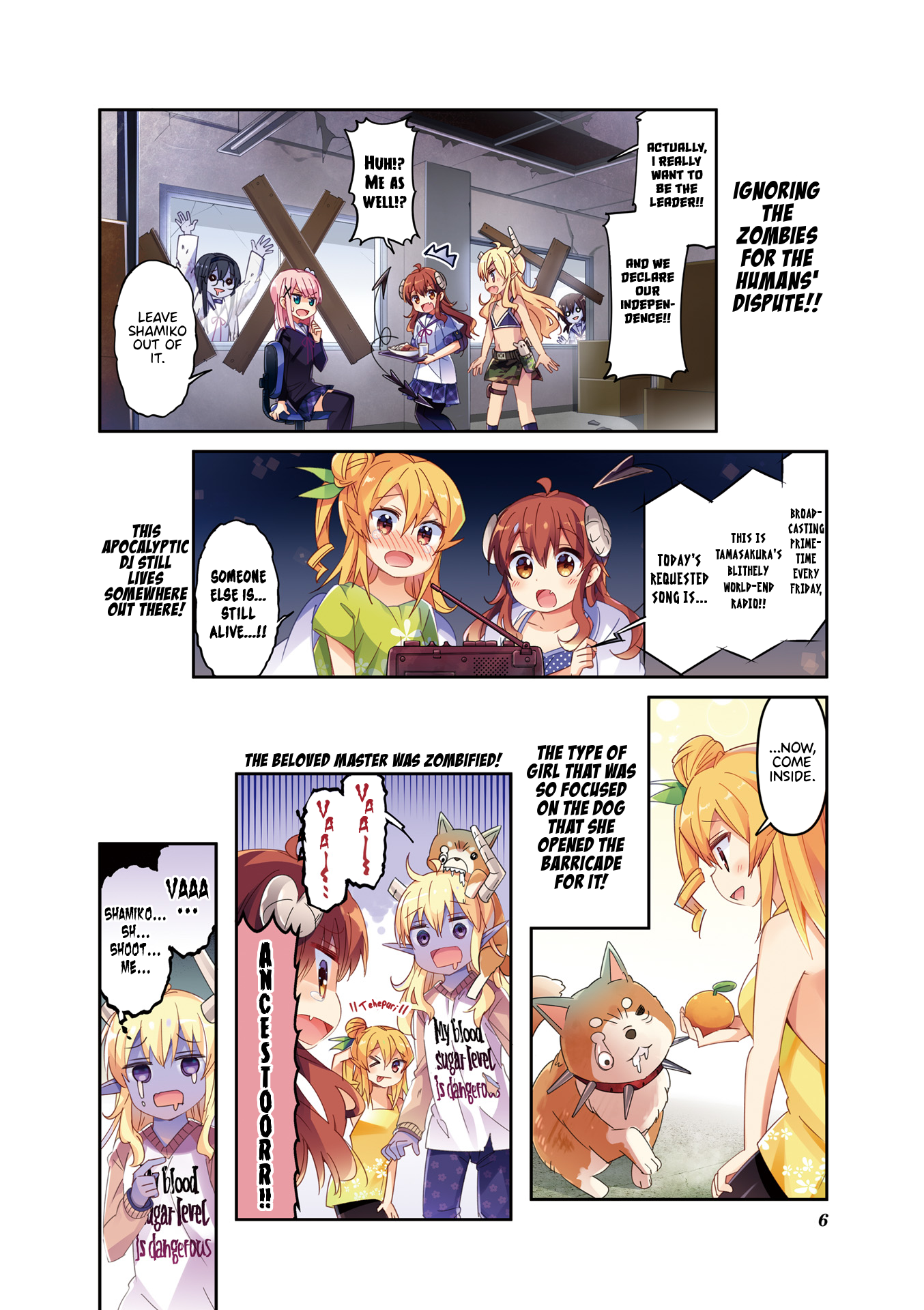 Machikado Mazoku chapter 52.9 page 7