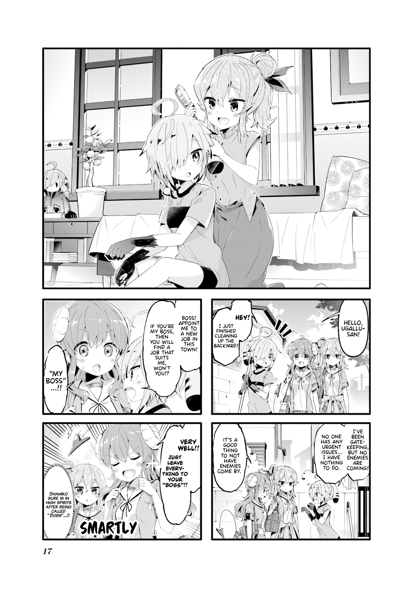 Machikado Mazoku chapter 54 page 1