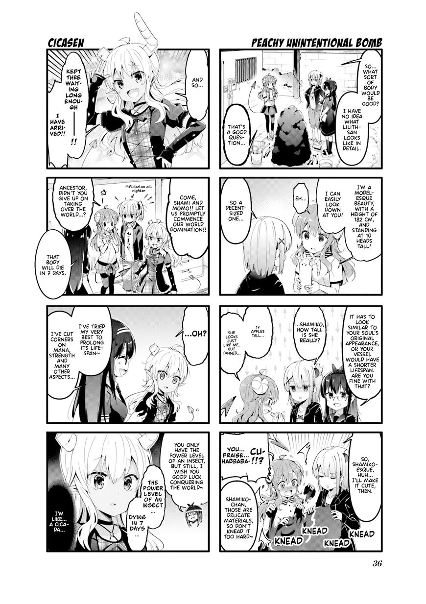 Machikado Mazoku chapter 56 page 4