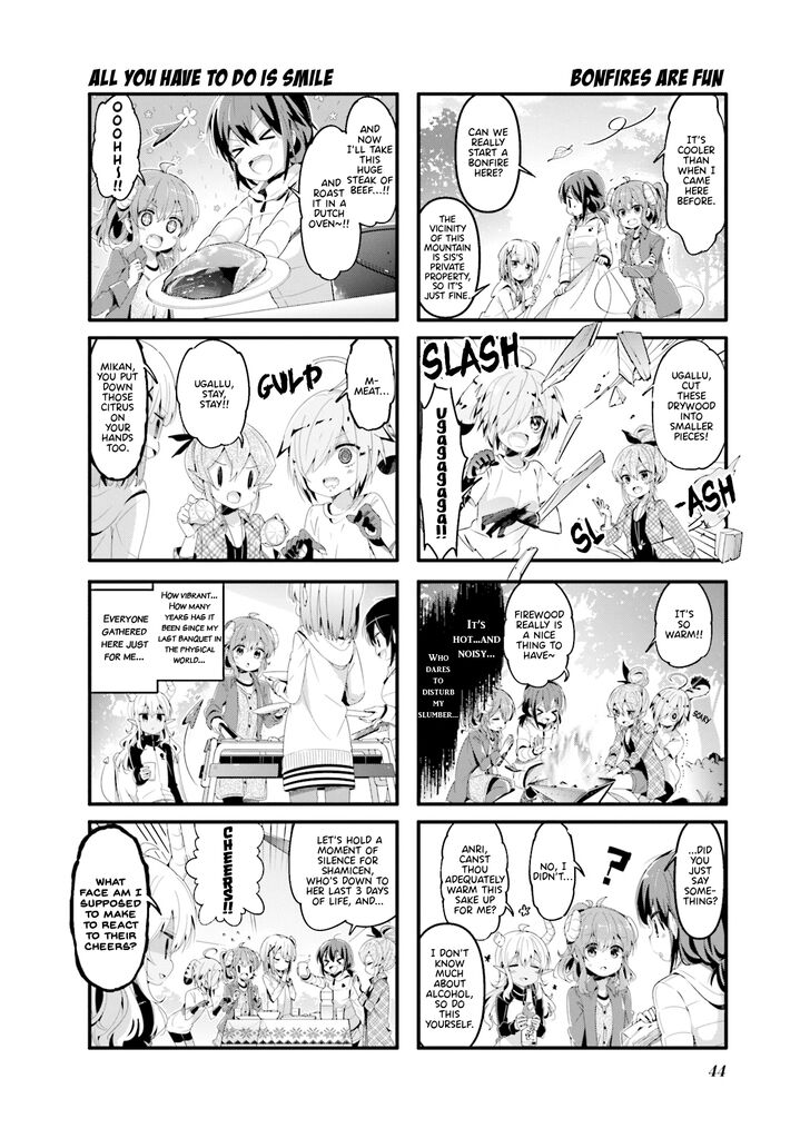 Machikado Mazoku chapter 57 page 4