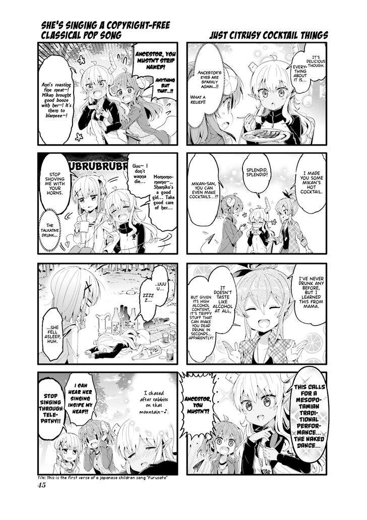 Machikado Mazoku chapter 57 page 5