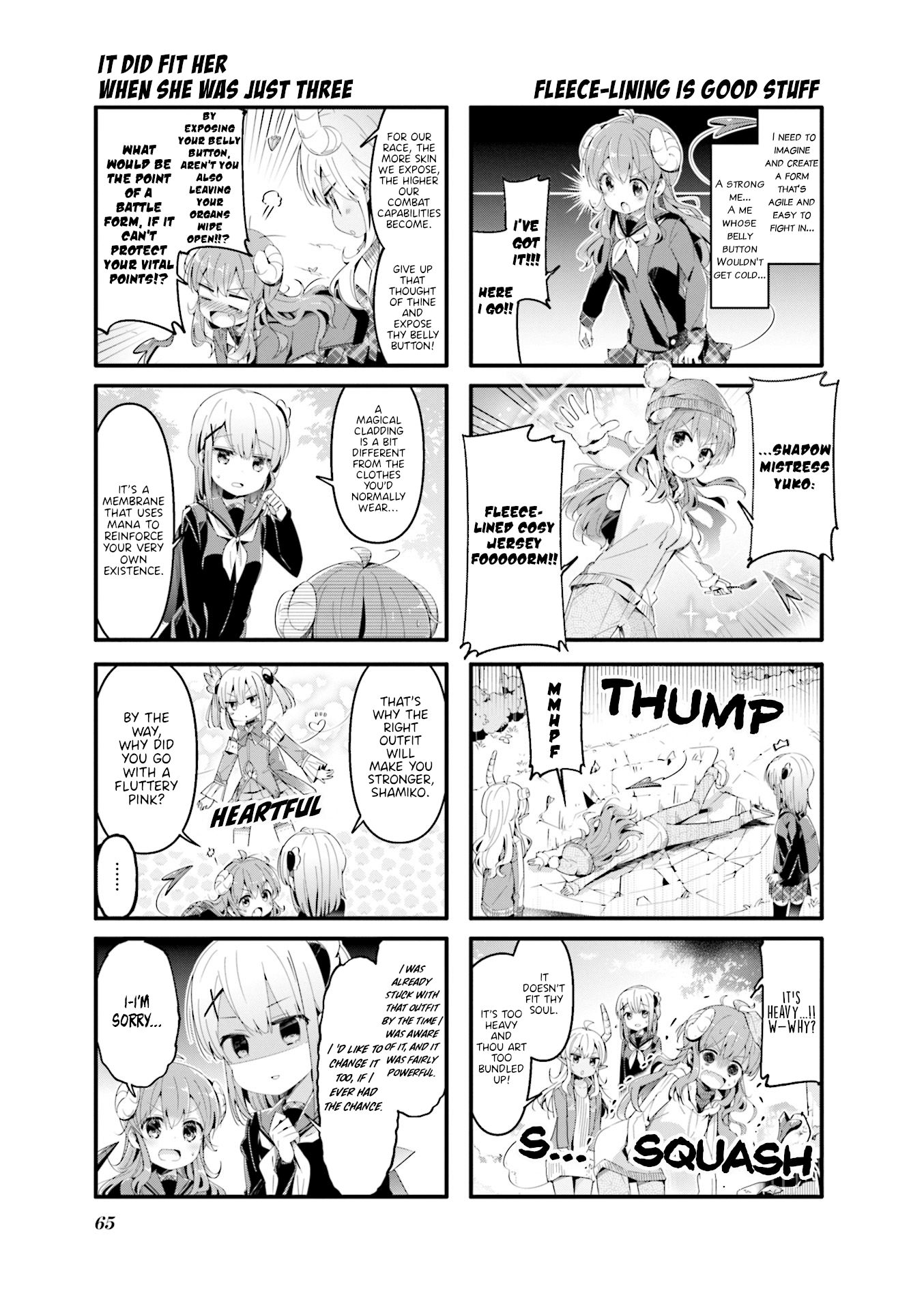 Machikado Mazoku chapter 59 page 3