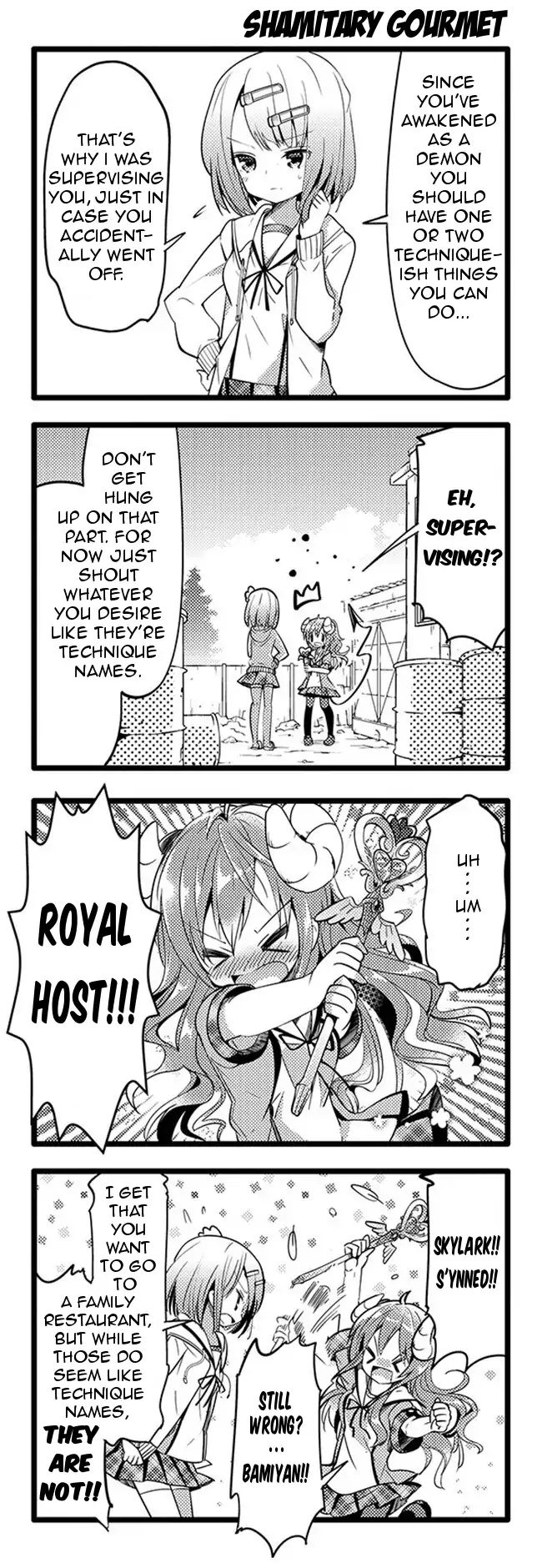 Machikado Mazoku chapter 6 page 10