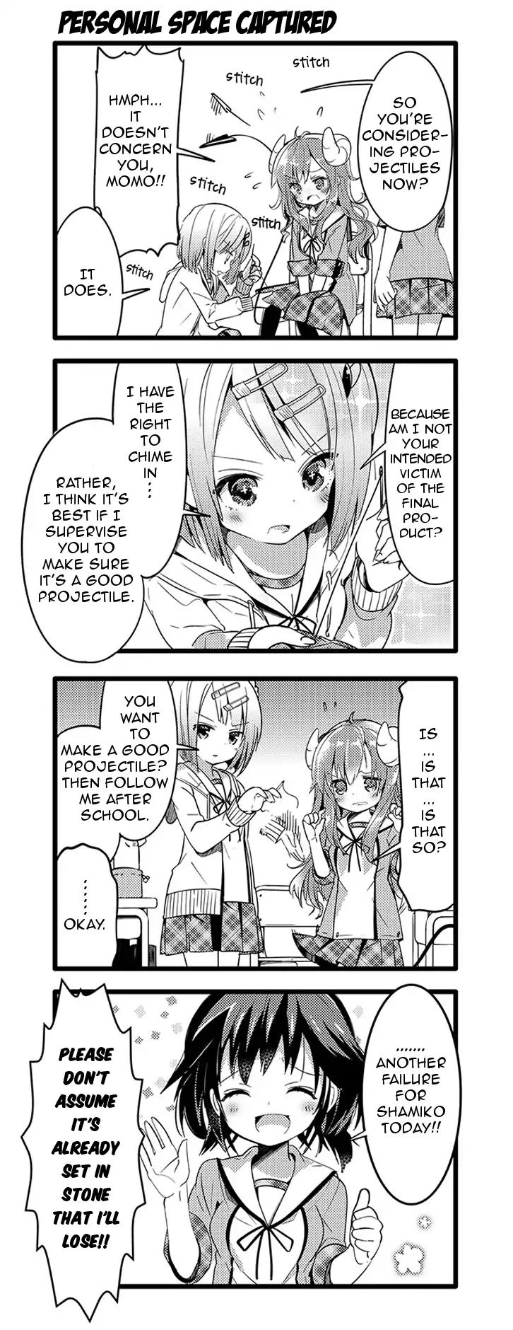 Machikado Mazoku chapter 6 page 3