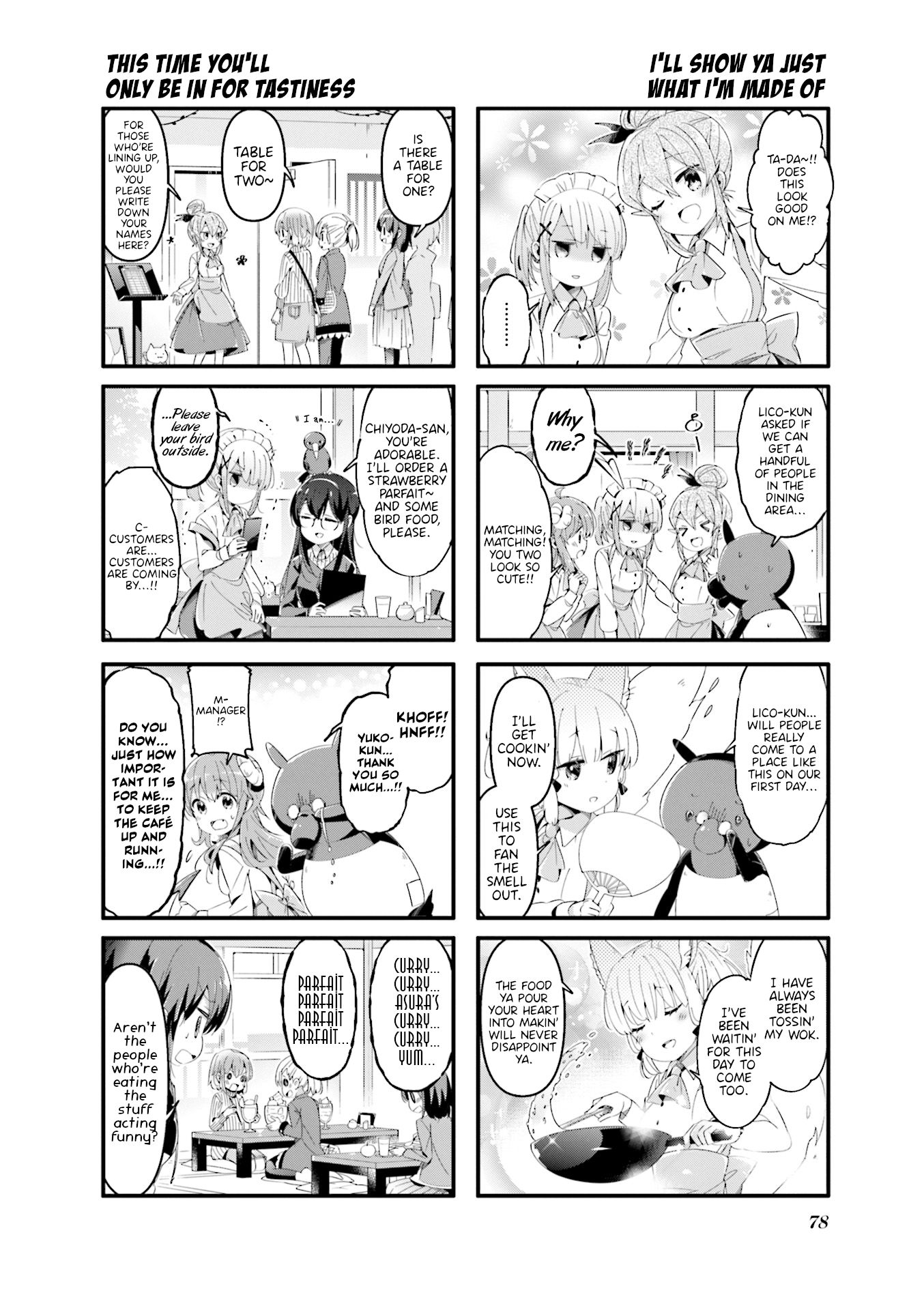 Machikado Mazoku chapter 60 page 8