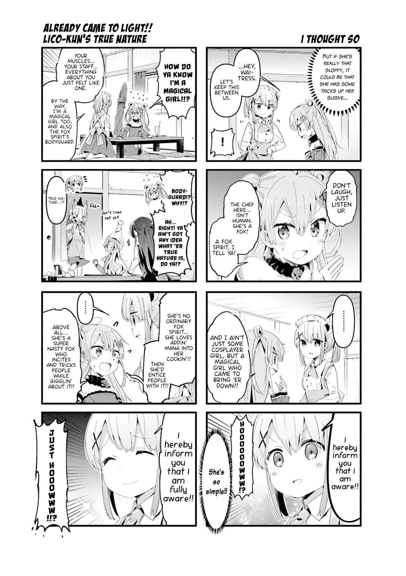 Machikado Mazoku chapter 61 page 3