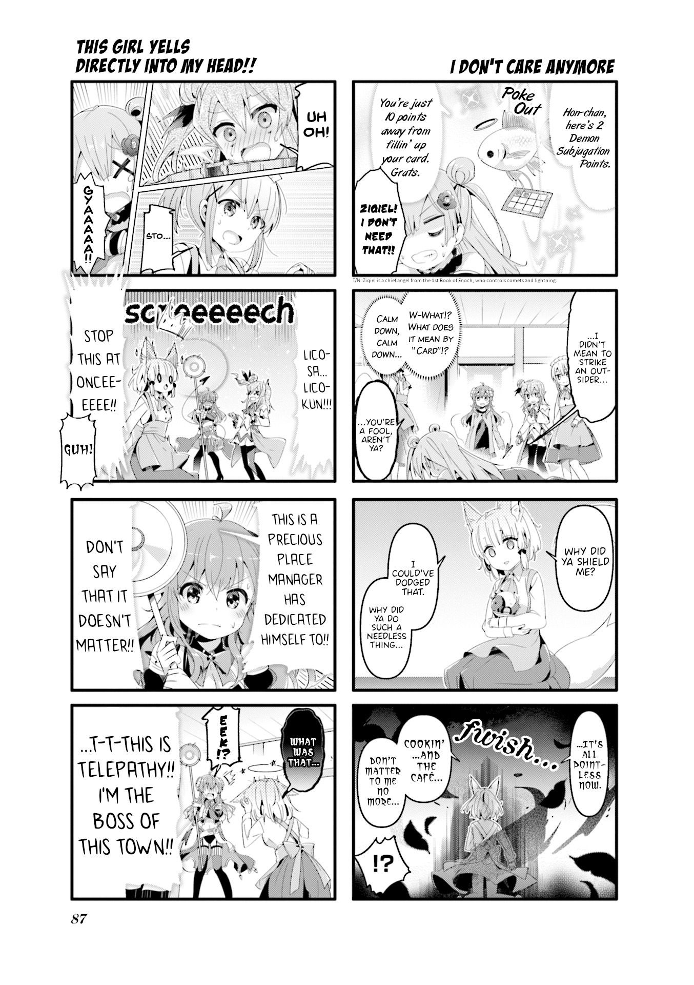 Machikado Mazoku chapter 61 page 7