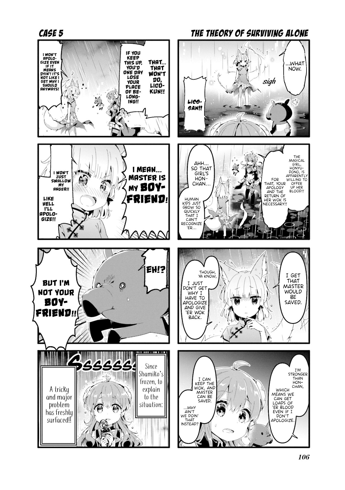 Machikado Mazoku chapter 63 page 6