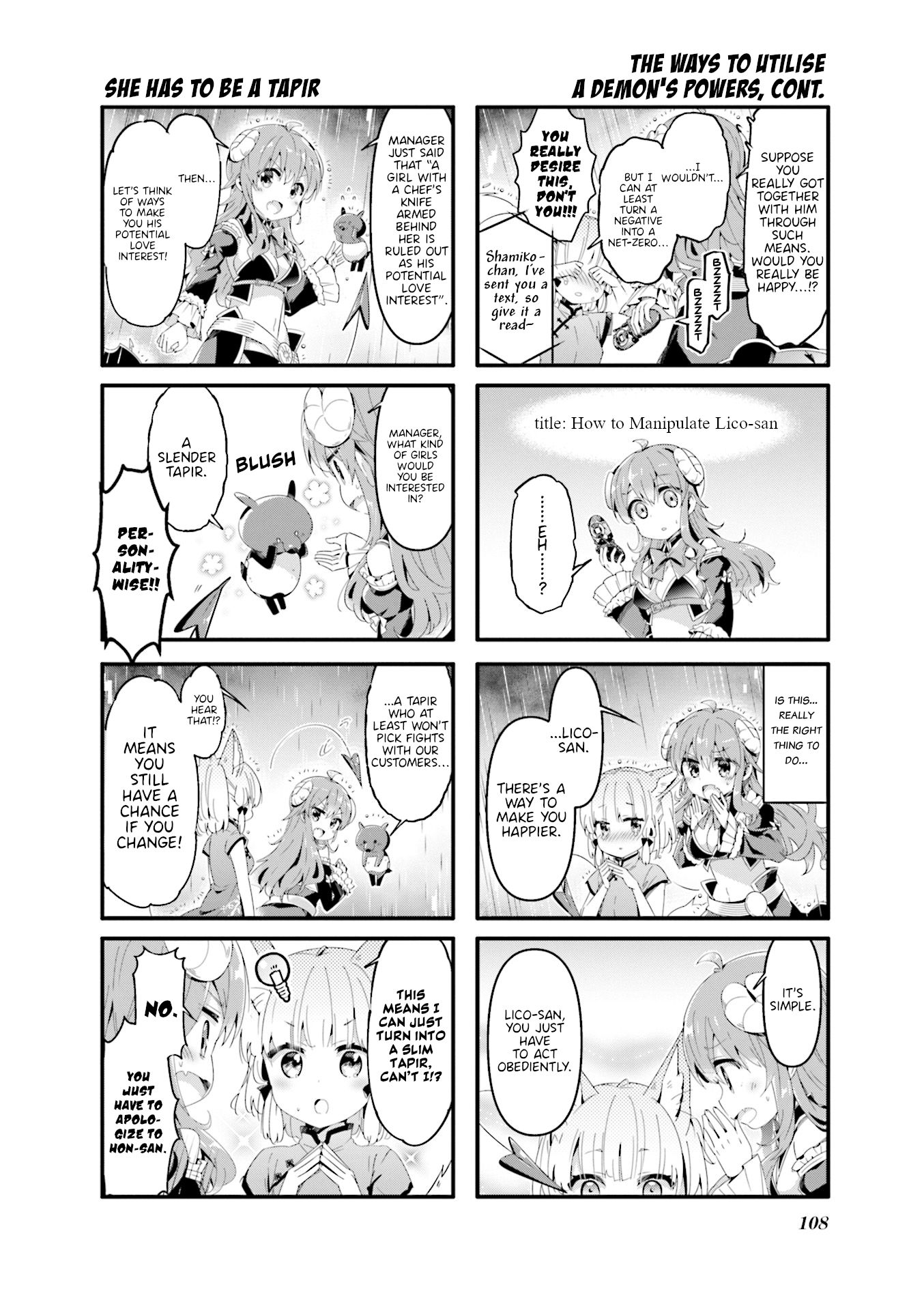 Machikado Mazoku chapter 63 page 8