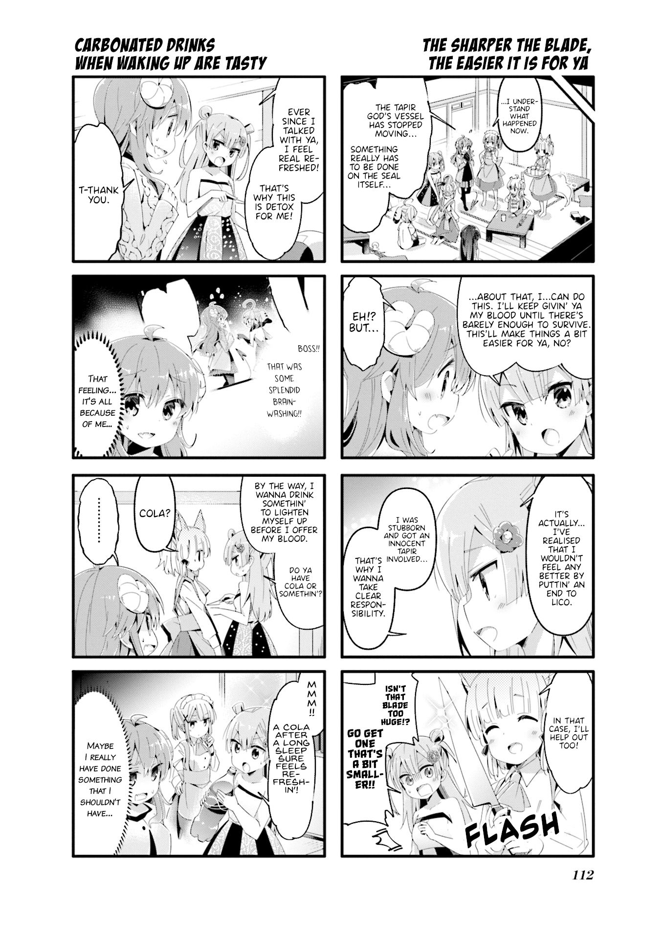 Machikado Mazoku chapter 64 page 2