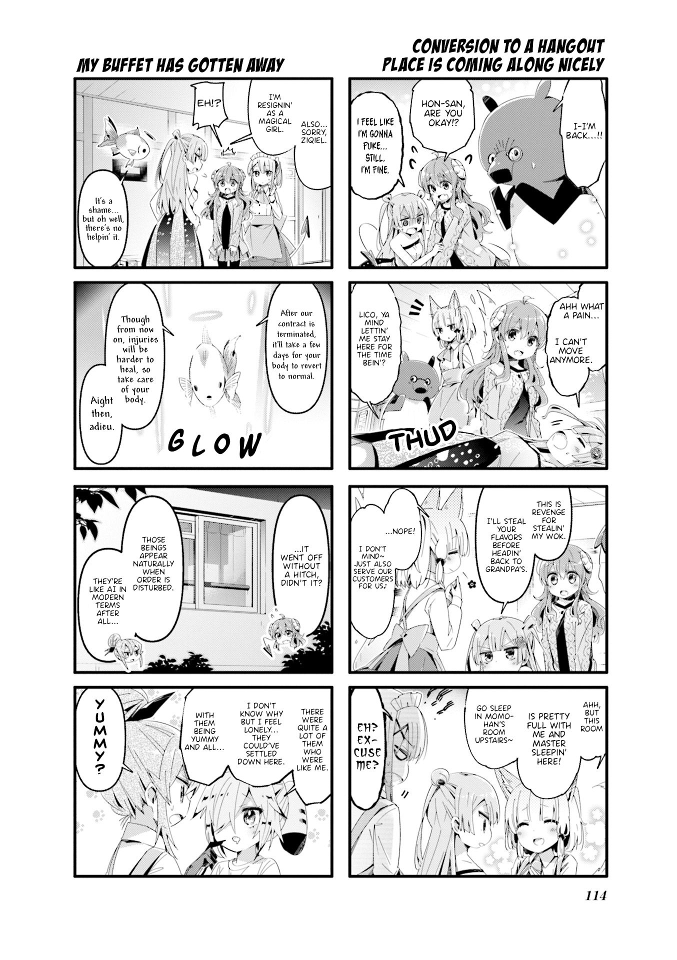 Machikado Mazoku chapter 64 page 4