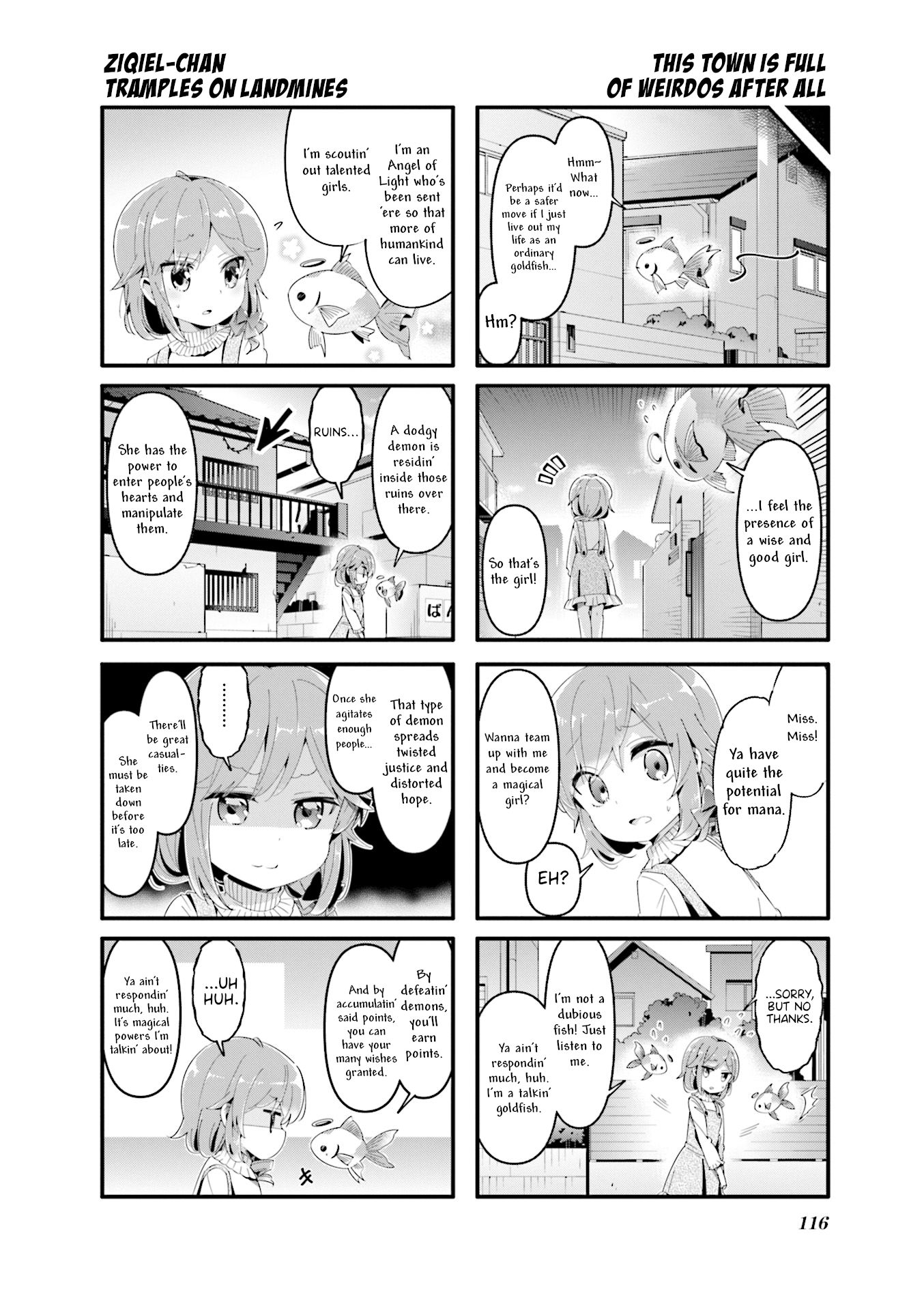 Machikado Mazoku chapter 64 page 6