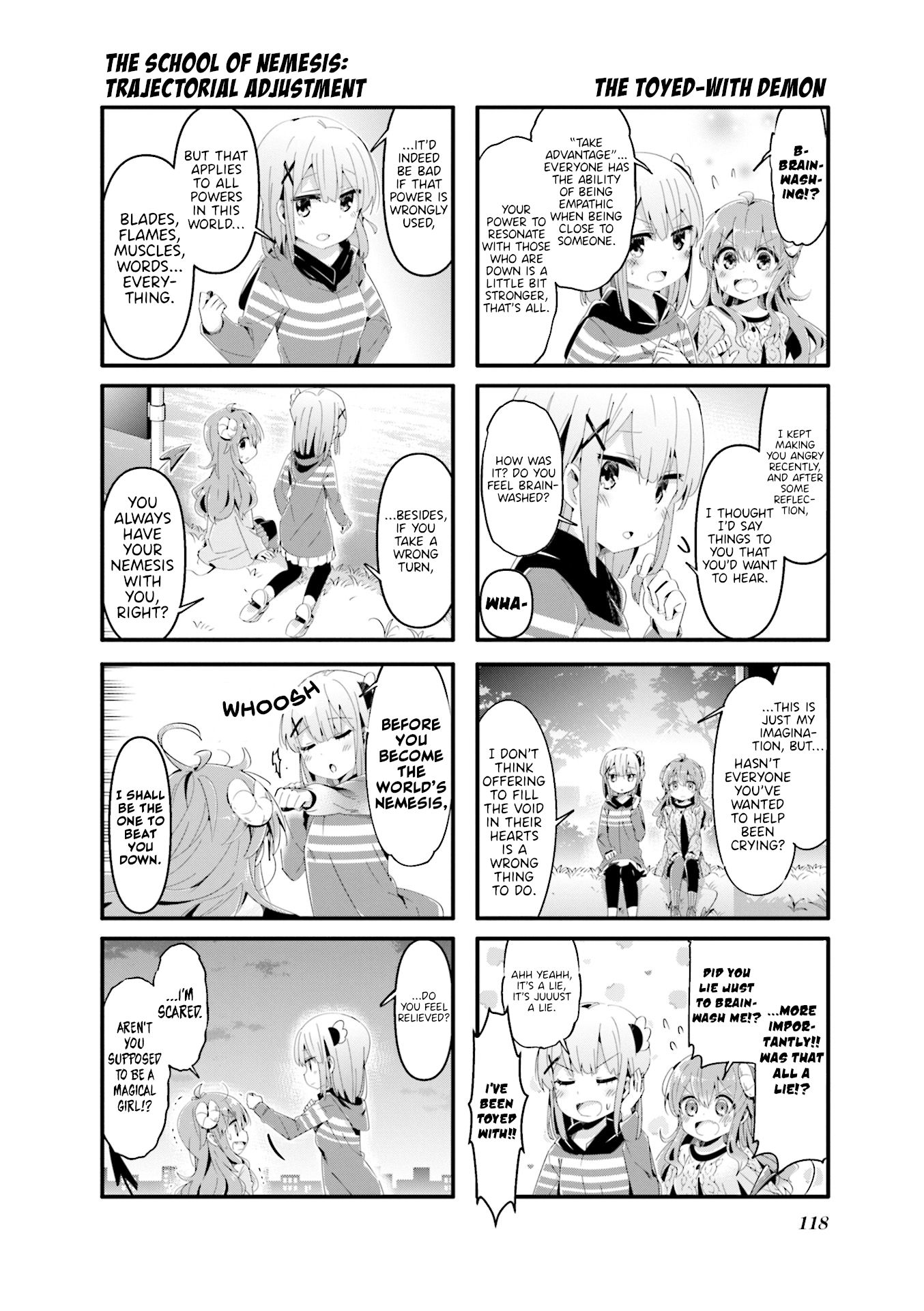 Machikado Mazoku chapter 64 page 8