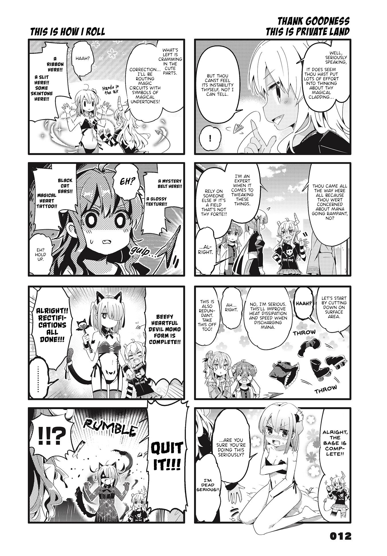 Machikado Mazoku chapter 66 page 6