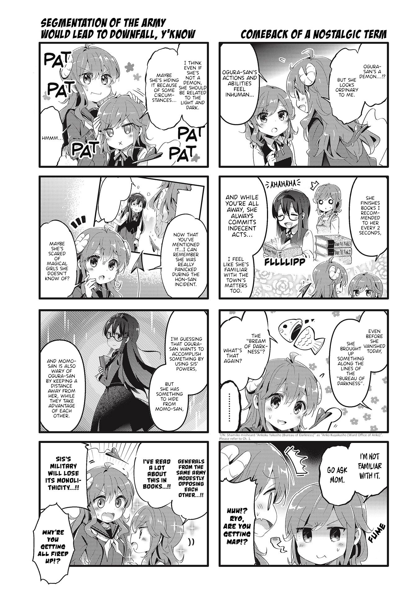 Machikado Mazoku chapter 67 page 5