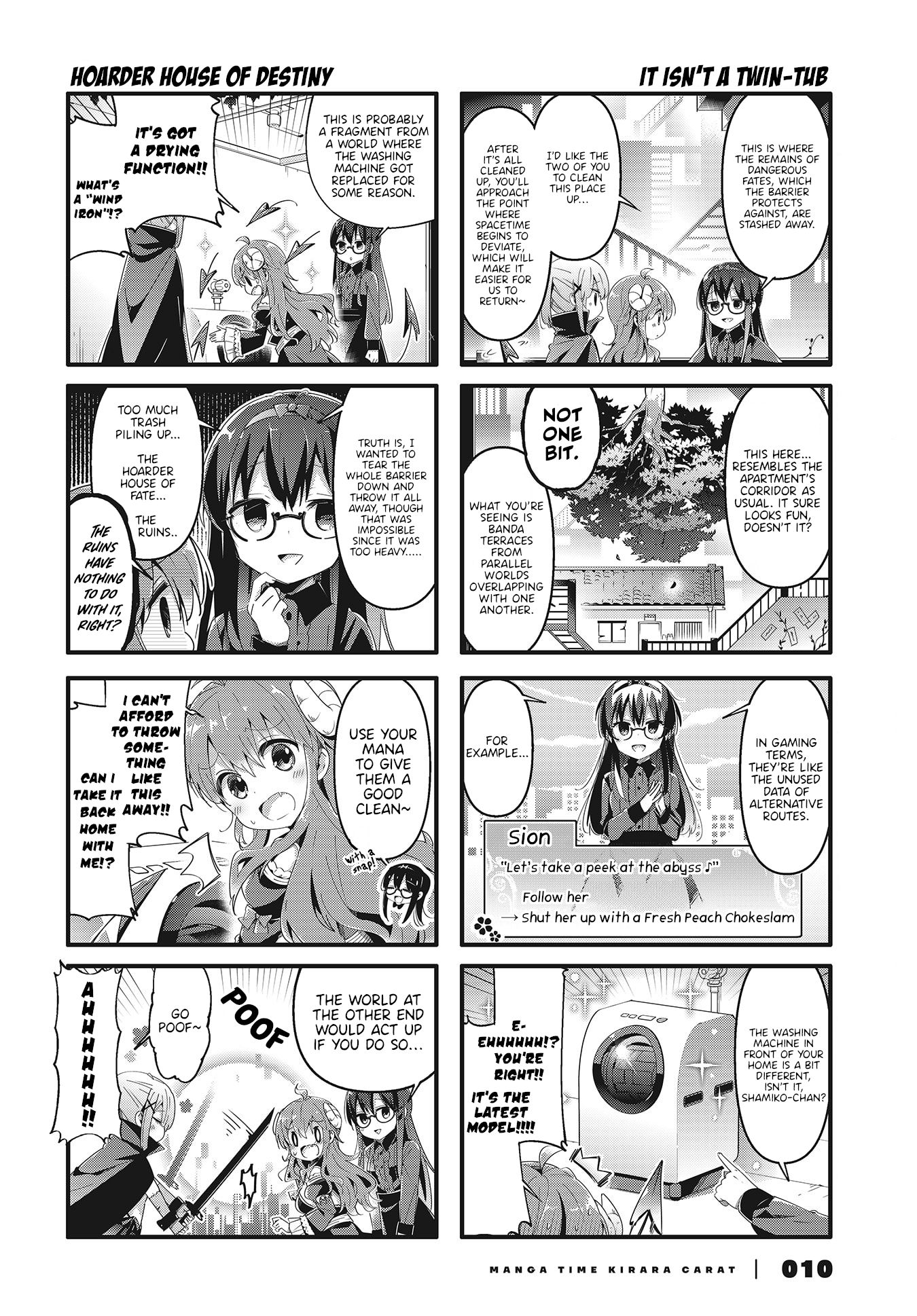 Machikado Mazoku chapter 68 page 4